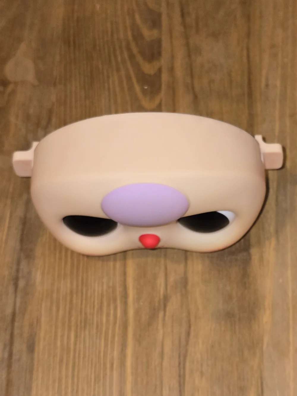 POP MART Baby Three 400% Replacement Face Plate Purple Hair Boba Eyes